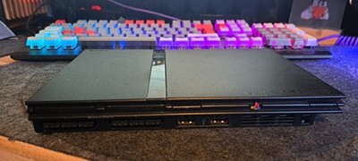 Sony PlayStation 2 Slim SCPH-70004 Ersatzkonsole, Schwarz