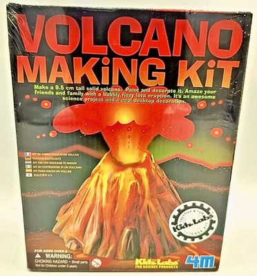 New Volcano Making Kit by Kidz Labs Fun Science Products - New / Factory Sealed
