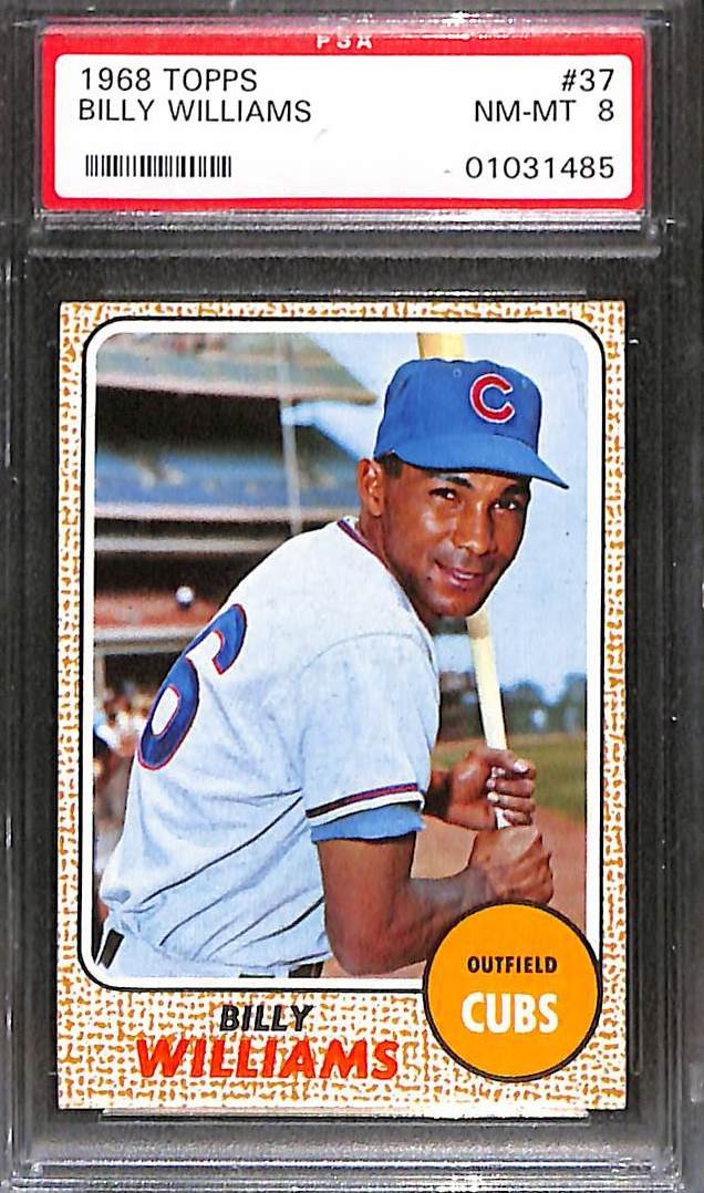 1968 Topps TOPPS #37 Billy Williams front