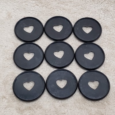 The Happy Planner Black Plastic Binder Discs 9 pcs Happy Planner Binder Rings