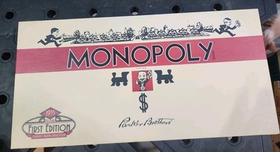 Monopoly 1935 Deluxe 1st Edition Classic Reproduction
