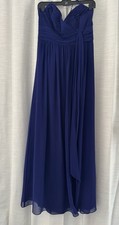 Lauren by Ralph Lauren Blue Evening Maxi Gown Women's Size 10