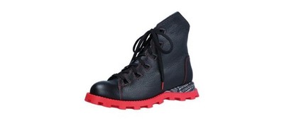 Clamp Damen Stiefelette Neith black/ print Basquia (Schwarz) NEITH