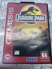 Sega Genesis Jurassic Park complete