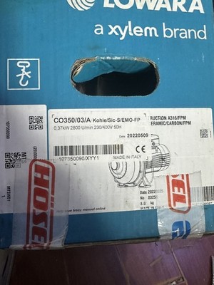 Lowara Kreiselpumpe ähnlich Typ: CO350/03/A *cc