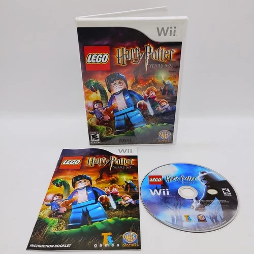 LEGO Harry Potter: Years 5-7 (Wii, 2011) Complete w/ Manual TESTED VGC Disc