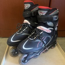 Bladerunner Inline Skates Men s Size 11 Black Red Recreational Roller Blades