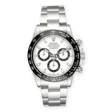 Rolex Cosmograph Daytona White Dial Black Tac...