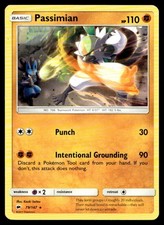 Passimian 79/147 Rare Burning Shadows Pokemon Moderately Played