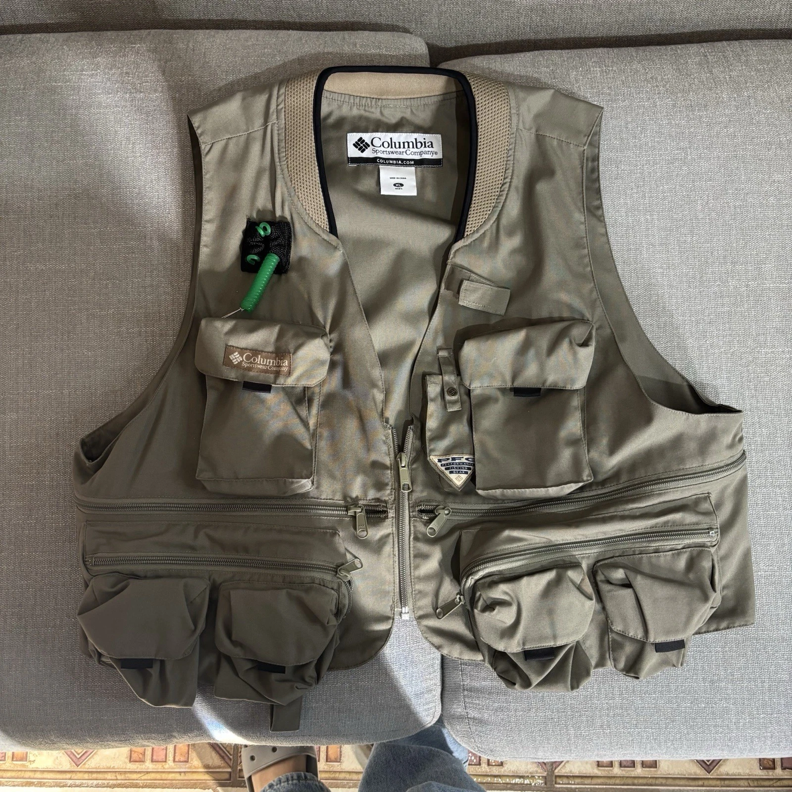Columbia Vest PFG Performance Fishing Gear - XL