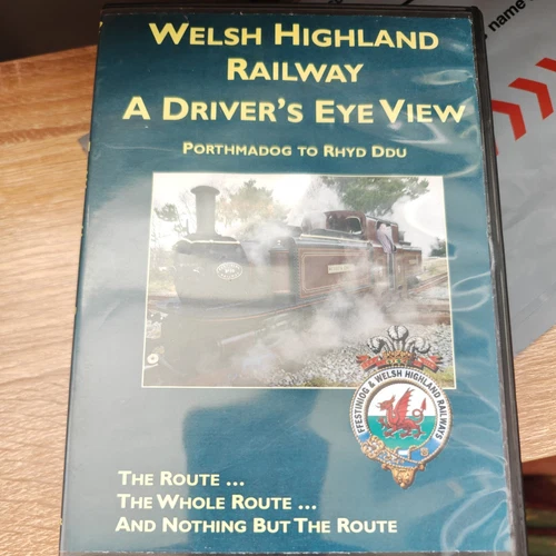 WELSH HIGHLAND RAILWAY A DRIVER'S EYE VIEW - UK DVD (2-DISC) Porthmadog Rhyd Ddu