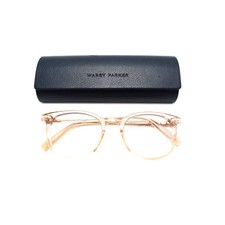 Warby Parker Durand W LBF 668 50-20-145mm Crystal Pink Eyeglass FRAMES - GOOD