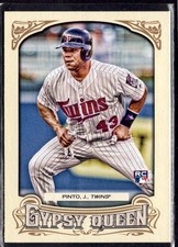 2014 Topps Gypsy Queen Josmil Pinto Rookie Minnesota Twins #195
