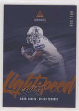 2019 Panini Luminance Lightspeed Orange 88/100 Amari Cooper #LS16 9o3
