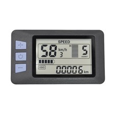 2X(P3H LCD Affichage Compteur Tableau de Bord 24V 36V 48V 60V VéLo ÉLectriq9946