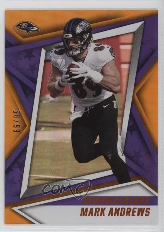 2021 Panini Rookies & Stars Orange 58/99 Mark Andrews #14 4g8