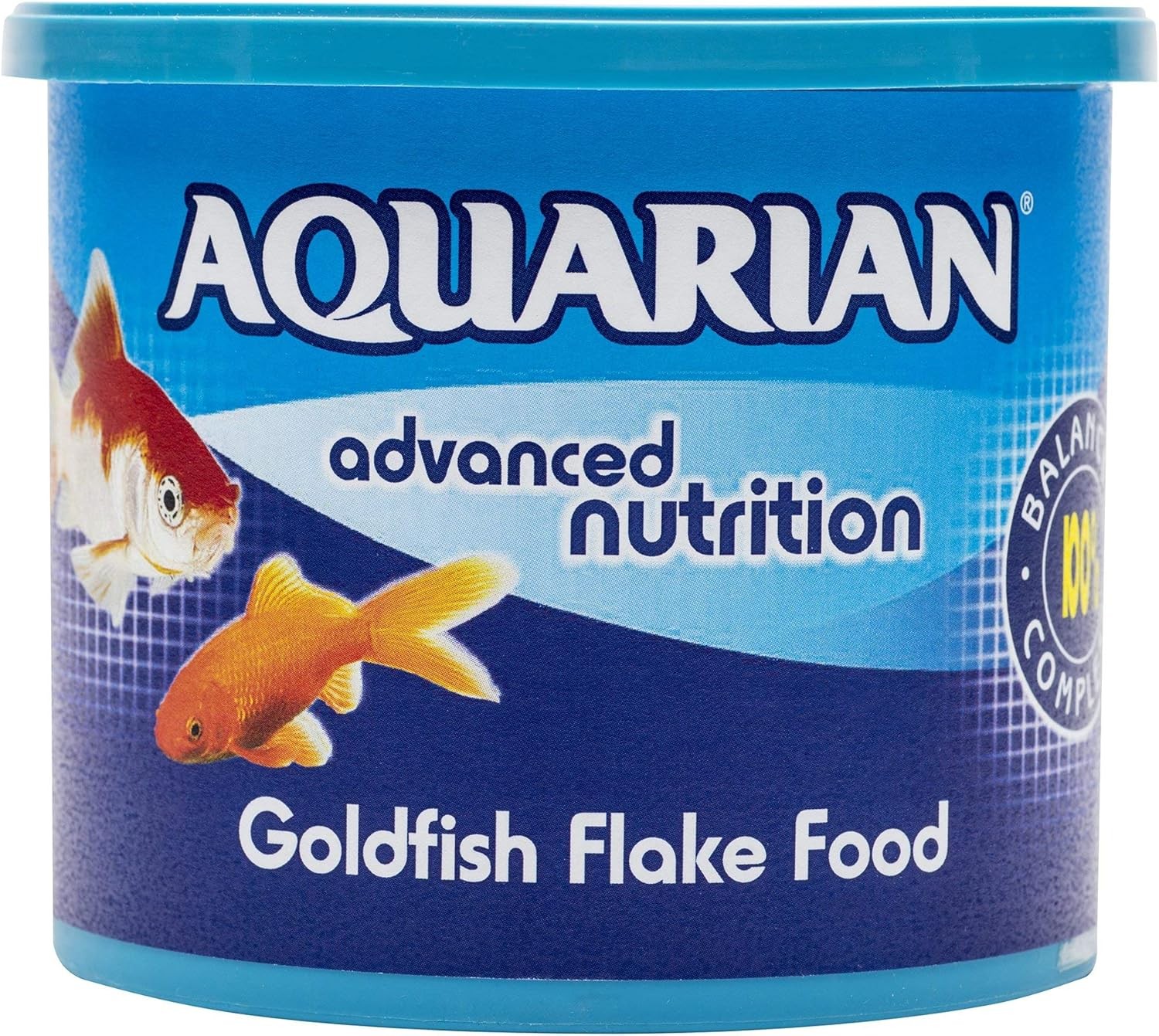 AQUARIAN Complete Nutrition, Aquarium Goldfish Food, Flakes Also Suitable for S
