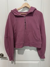 Lululemon Scuba Oversized Half-Zip Hoodie Velvet Dust Size M/L