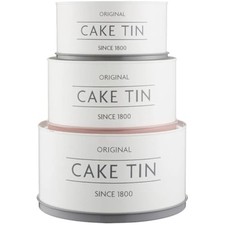 Mason Cash Innovative Kitchen Nesting Cake Tins, Set of 3