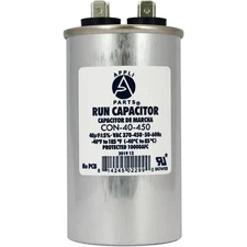 Appli Parts Run Capacitor for ac 40 Mfd uF (microfarads) 370 VAC or 450 VAC C...