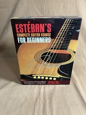 Esteban  s Complete Guitar Course For Beginners -2 DVDs  Course Book