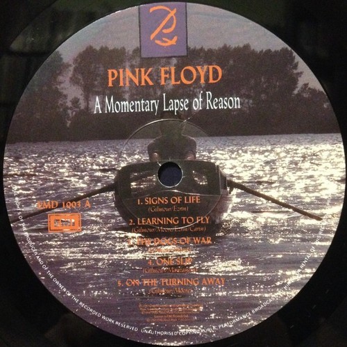 Pink Floyd - A Momentary Lapse Of Reason LP 1987 EMI VG+/VG+ - Picture 5 of 5