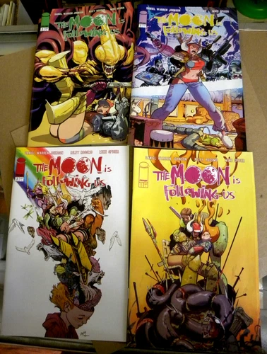 Image 2024 Daniel Warren Johnson 4 issues THE MOON IS FOLLOWING US 1 2 2 3 NM qq