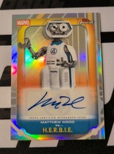 2026 Topps Finest Fantastic Four H.E.R.B.I.E  Auto Matthew Wood HERBIE FA-MW