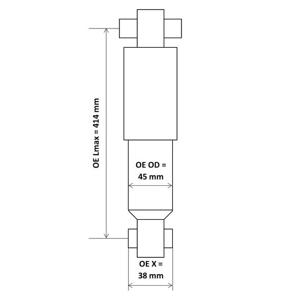KYB StoßDäMpfer Gasdruck Vorderachse FüR Iveco Daily III Pritsche/Fahrgestell-image