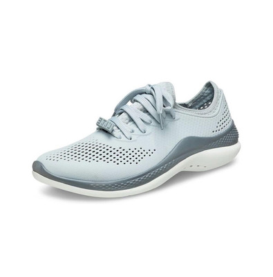 Crocs Literide 360 Pacer Sneaker Erwachsene UK-Größe 7 hellgrau/schiefergrau NEU