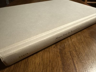 Memos from the Besieged City: Lifelines for Cultural Sustainability - HARDCOVER
