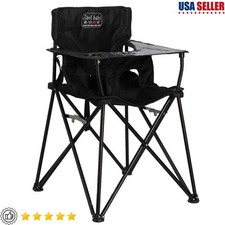 Baby Portable High Chair Unisex Picnics Camping Vacations No Assembly Durable