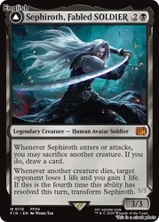 Sephiroth, Fabled SOLDIER 115 Final Fantasy
