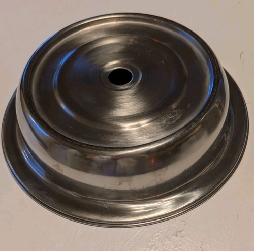 10'' Stainless Steel Dinner Plate Food Cover serving lid 9-5/8″ - 9-7/8" 