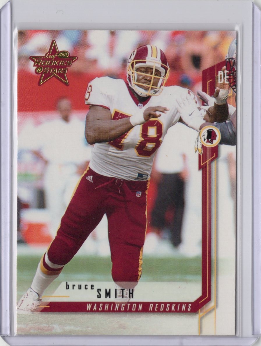 2001 Leaf Rookies & Stars - Bruce Smith #8