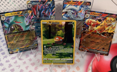 Pokemon 5x Hit Bundle AR/EX DE/EN Crown Zenith/Reisegefährten TCG Karten