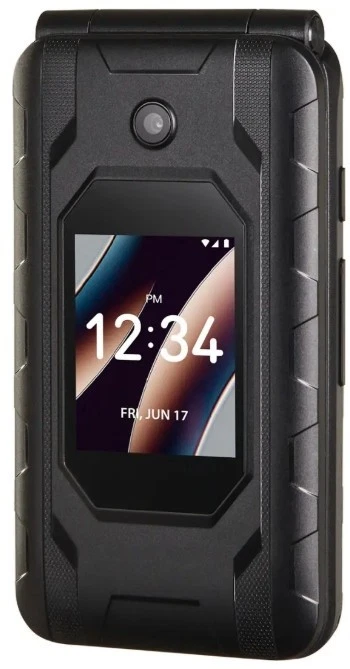 BLU Flex 8GB 4G LTE Flip Phone 2MP Camera [For Tracfone] Black | New Sealed - Image 4 of 4