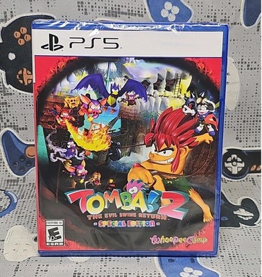 Tomba! 2 The Evil Swine Returns (PlayStation 5 PS5) LRG #167 NEW SEALED