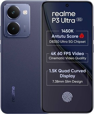 realme P3 Ultra 5G Orion Red 256GB 8GB RAM Global Version Unlocked