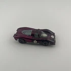 Hot Wheels 1969 Redline Magenta Porsche 917 white interior