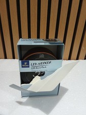 TCM Tchibo LED Wecker in Holzoptik mit digitaler Anzeige 10 cm