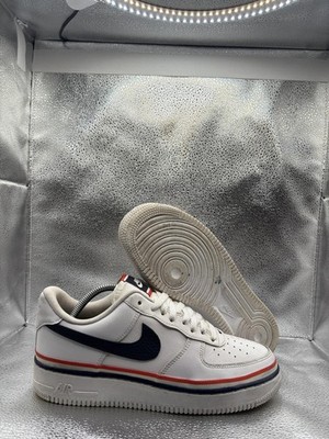 Nike Air Force 1 low ribbon white blue