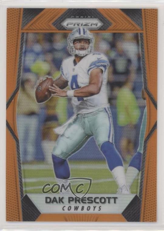 2017 Panini Prizm Orange Prizm /275 Dak Prescott #67