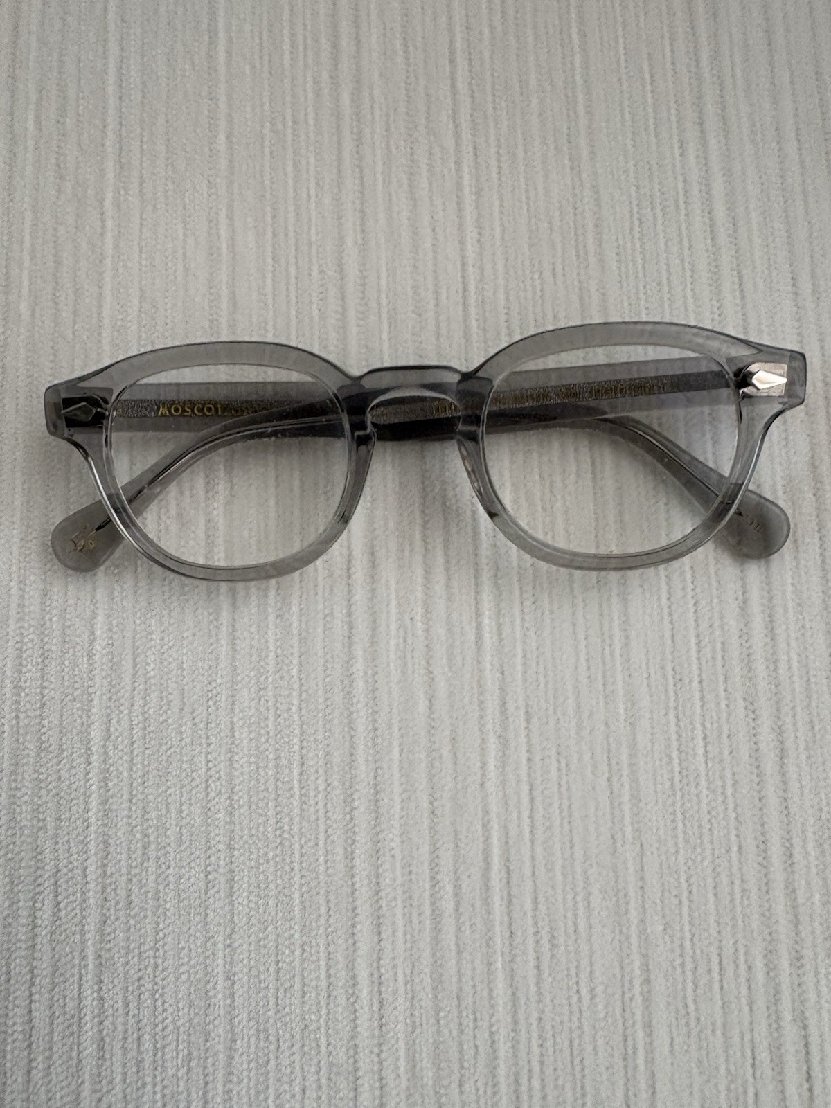 ストヤコビッチ 様】MOSCOT『LEMTOSH』46／グレー25％（度なし