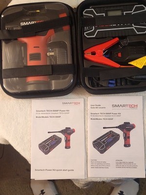 Power Kit TECH-5000P Vehicle Jump Starter Power Bank Accessories Air Compressor