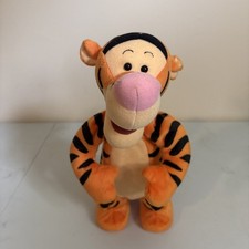 Mattel Tigger Plush Toy Disney Talks Jumps Boing 12 Vintage WORKS, Mattel 1998