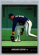 1991 Leaf #BC20 Andujar Cedeno Gold Rookies