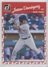 2023 Panini Donruss Retro 1990 Variation One Hundred 91/100 Jasson Dominguez o7m