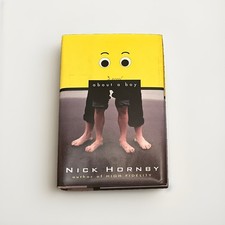Product Image: SIGNED About a Boy by Nick Hornby (1998, Hardcover) First Edition First Printing