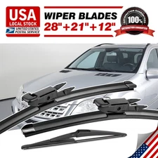 Front + Rear OEM Wiper Blades Set For Mercedes-Benz ML350 2006-2011 Windshield